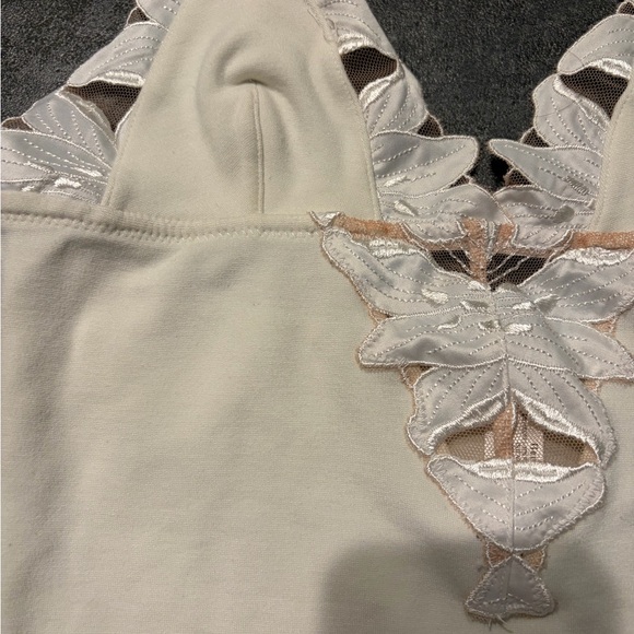 Fleur du Mal Lily Embroidered Bodysuit - Picture 2 of 6